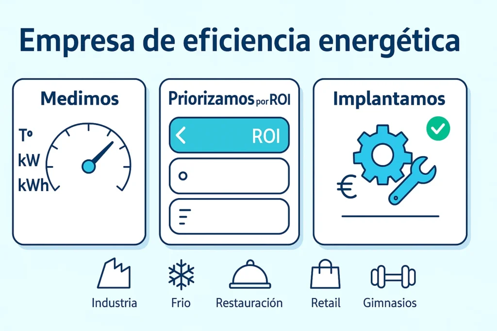 como contratar empresas eficiencia energetica para ahorrar en la factura de luz y gas
