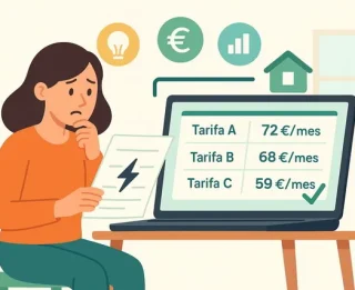 utiliza facturator energia para comparar tarifas de luz y ahorrar dinero en tu factura de energia